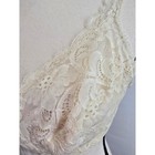 Vintage Triumph International Cream Floral Lace Underwire Bra 11905 34d