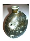 Wwii Japanese Japan Canteen With Bullet Holes