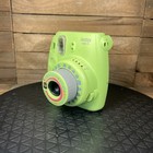 Fujifilm Instax Mini 9 Green Built-in Flash Auto Focus Instant Camera W  Sticker