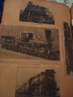 Antique Vtg Train Huge Lot Train Clippings   Articles 1900s -1960s Scrap Book
