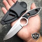 2 Pc 7  Tactical Military Full Tang Fixed Blade Neck Boot Knife W  Sheath New