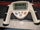 Omron Hbf-306c Fat Loss Monitor White Silver Good Condition Tested Working 