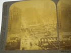  2  Antique Stereoview 1906 San Francisco Earthquake Disaster Photograph Cards