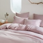Linen Duvet Cover In Dusty Pink Washed Softened Linen Duvet Cover Boho Duvet Set