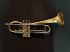 Carolbrass Ctr-5284l-glt d  Euro-bell Trumpet     Sterling Silver Leadpipe