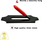 6 Pack European Mount Skull Hanger  Deer Skull Mount Hanger With Silicone Protec