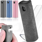 Screen Cleaner Spray Bottle Set Mobile Phone Ipad Computer Microfiber Cloth Wipe