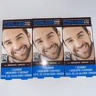 Lot 6 Color For Him Brown Brush In Color Gel Colorant Mustache Beard Sideburns