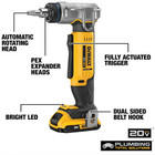 Dewalt Dce400d2 20-volt Max Lithium Ion Cordless Pex Expansion Tool Kit
