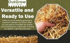 1 Cubic Foot Of 100  All Natural Wheat Straw   4 Pound Box