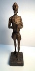 Vintage Hand Carved Wooden Figurine Don Quixote From Madrid Spain 10 