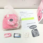 Fujifilm Instax Mini 9 Instant Camera Flamingo Pink   Selfie Mirror New Open Box