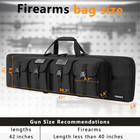 Double Rifle Case Soft Bag 32  34  36  42  46  48   51    55    Gun Case Tactical Fo