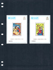 2 3 Off  37 00 Scott Value - 1980 Belize Christmas 2 S s Cv Mnh Nh Umm