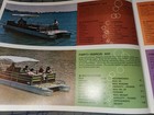 1973 1974 Parti Barge Pontoon Boat Brochure Original 