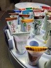 Vintage Tri Chem Vogart Embroidery Paint 1 Oz Tube Lot Of 46 W  Carrying Case