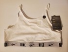 Brand New Nike Girls  Trophy Sports Bra - White 7-16 Bra Size Large Plus