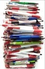 Lot Of 300 Misprint Ink Pens Bulk Assorted Click Retractable Ball Point Pens