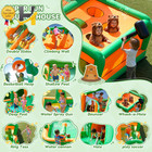 Inflatable Water Slide Bounce House Extra Large Deep Pool  Jump Area  Climbing W