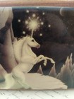 Vintage Unicorn Wood Laquered Wall Art Art Andy Mack Wooden 80s