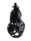 Japanese Cast Iron Eagle Hanging Lantern Tea Light Garden Lantern Proud Eagle 