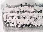 Rare Philadelphia Athletics Team Photo W herb Pennock Some Names Hand Written