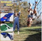 Warrior Obstacle Course For Kids  2  56ft Slackline Kit With 8 Ninja Accessories 