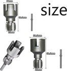 Pipe Thread Cutting Tool  Electric Drill Compatible Pvc Pipe Threader Kit