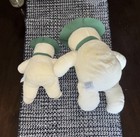 2 Vintage Eden Christmas The Snowman Raymond Briggs Stuffed Animal - Rare