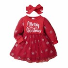 Toddler Kids Girls Christmas Costume Outfit Elk Tutu Fancy Dress Set Xmas Party