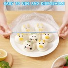 Lot Disposable Food Cover Plastic Wrap Elastic Food Covers For Fruit Bowl Cup