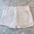 Hudson Asha White Mid Rise Jean Shorts Size 32