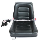Universal Seat For Forklift Garden Tractor Lawn Mower W adjustable Backrest