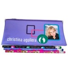 Vintage 2000 Christina Aguilera Pencils Pouch Lot Y2k Pop Music School Supplies 