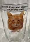 2 Vintage Morris The Cat 9-lives Cat Food Drinking Glasses 1980s