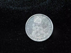 1885 5 Canada Silver 5 Cents Repunched Date