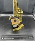 Antique 19th Century Brass Bausch   Lomb Microscope B   L Optical Company