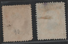 Us 1873 Officials Agriculture Scott  o5-o6 Used Some Perf Faults Otherwise Fine