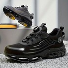 Mens Work Lightweight Safety Steel Toe Shoes Work Boots Indestructible Sneakers