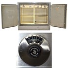 Herring-hall-marvin Vintage 2-door Combination Safe 4-drawer 50  X 30  X 43 