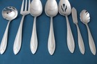 7pc Serving Tablespoons Pierced Fork Yamazaki Patrick Alexandra Ice China