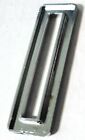 Switch Label Bezel Set 6  Plain Chrome Plastic For Freightliner Classic Fld