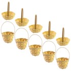 10pcs Countertop Micro Landscape Decors Tiny Baskets Small Candy Baskets