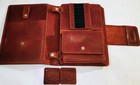Thread   Maple Large  Leather Binder Organizer With Multiple Pages Discontinued