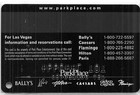 Paris Casino - Las Vegas  Nv - 5th Issue Slot Card  Get Connected