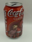 Coca Cola Classic 1997 Holiday Edition Santa Claus Can Piggy Bank coin Collector