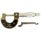 0-25mm Metric Utility Micrometer Precision Carbide Tips W  Storage Case Accuracy