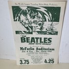 Rare Original 1975    the Beatles Away With Words    Movie Poster Smu Dallas 9x6