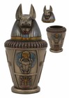 Ebros Egyptian Gods And Deities Duamutef Canopic Jar 5 75 h Four Sons Of Horus
