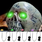 Led Glowing Eyes Light Up With Timer Diy Eyes For Skeleton   Pumpkin Masks